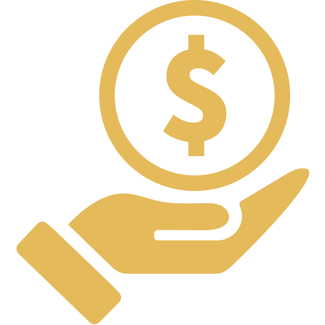 Icono de una gráfica ascendente, representando el aumento de ingresos